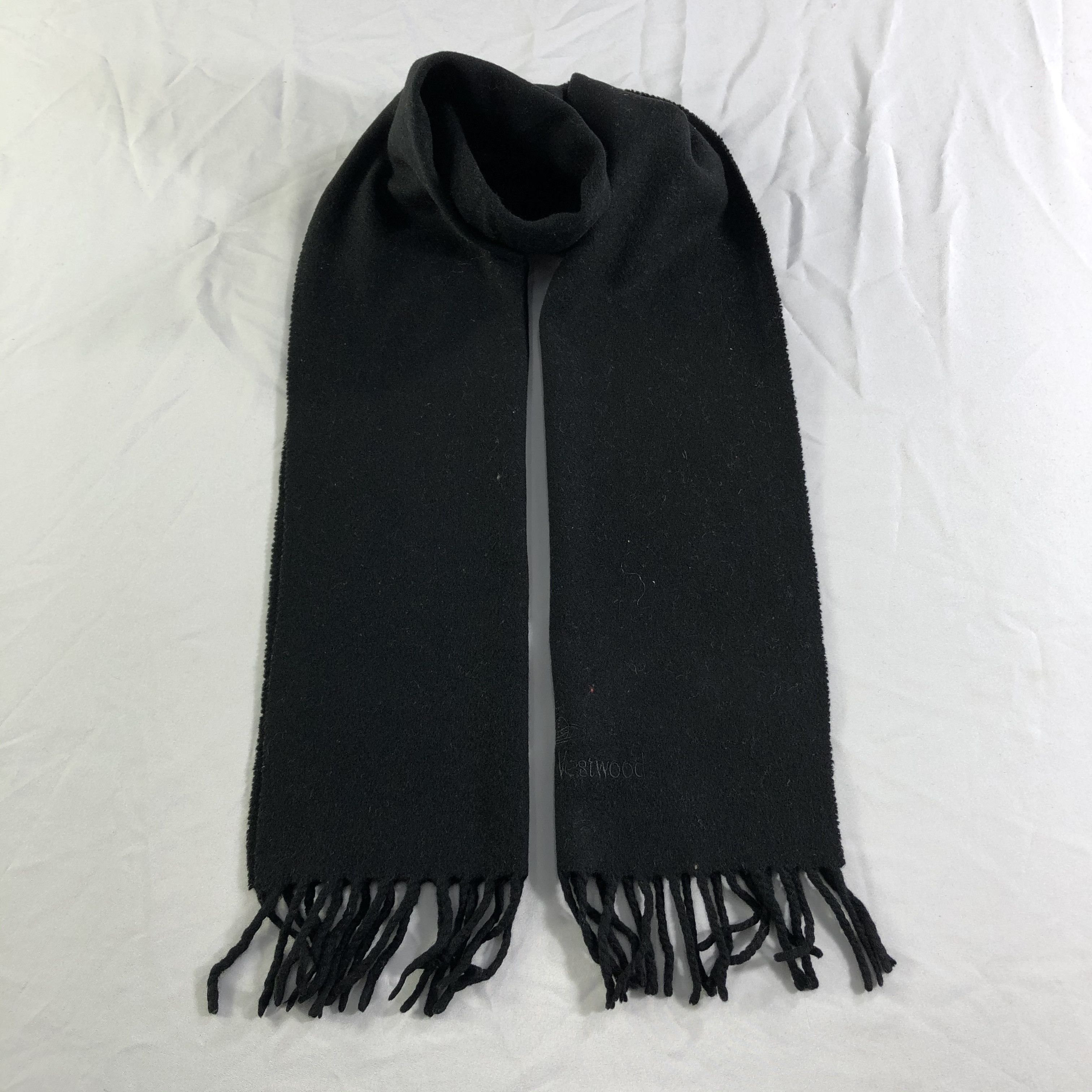 Vivienne Westwood Vivienne Westwood Plain Wool Scarf Muffler Neckwear V2383 Size ONE SIZE - 1 Thumbnail