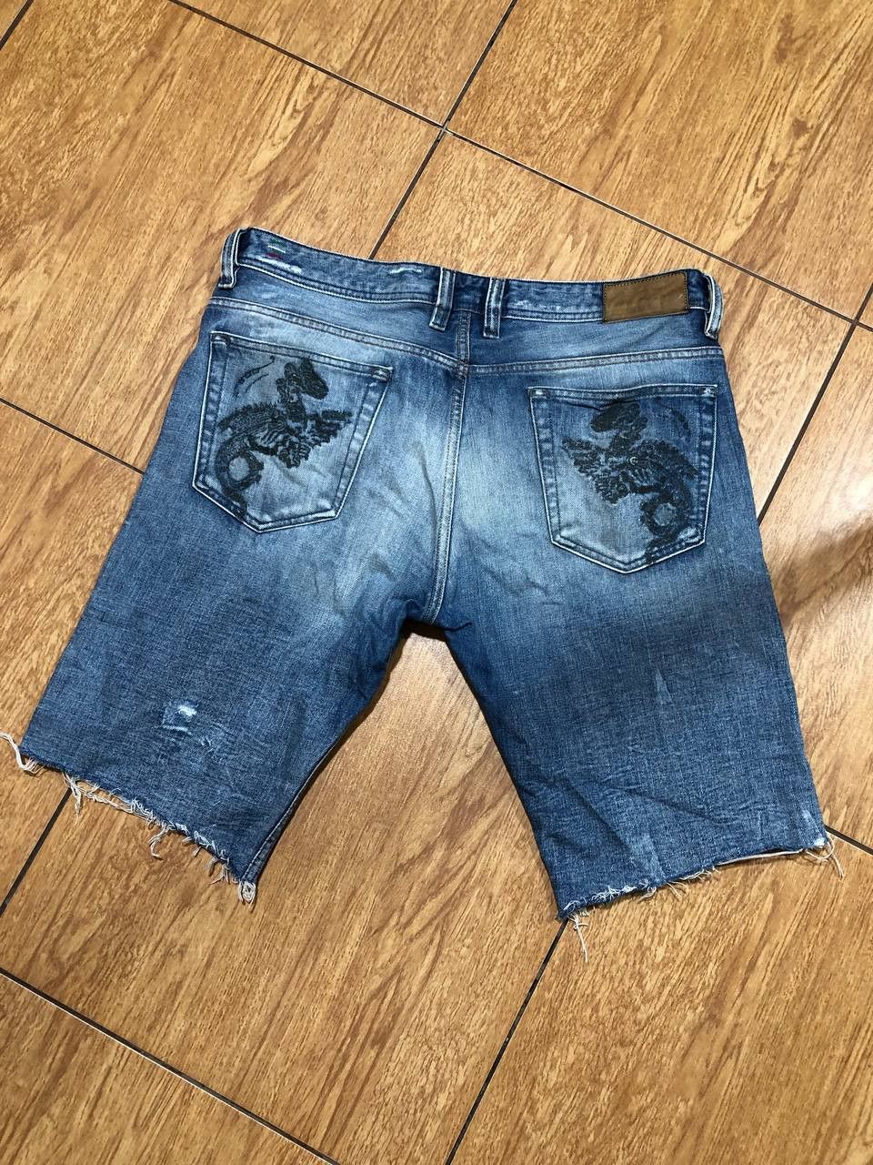Diesel Vintage Shorts denim Y2K DIESEL VIKER streetwear Size US 34 / EU 50 - 22 Thumbnail
