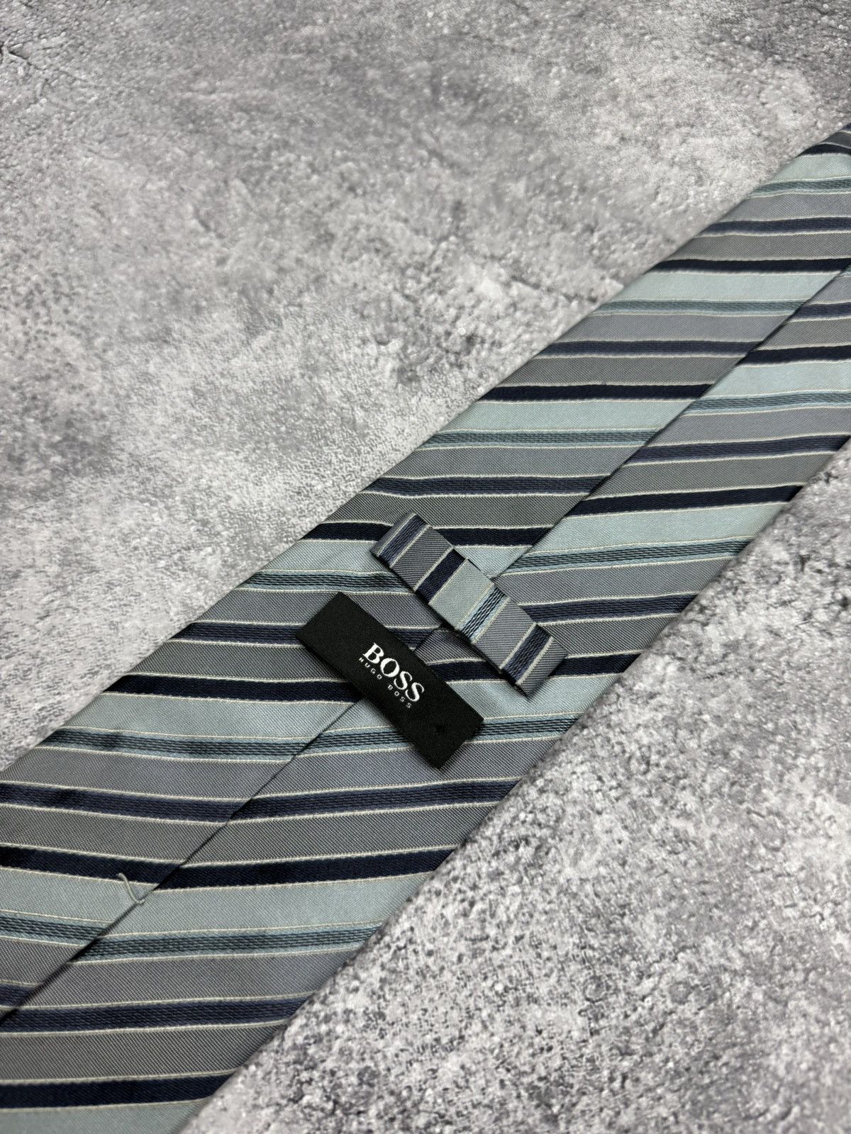 Hugo Boss Hugo Boss Silk Tie Old Money Striped Made In Italy Luxury Size ONE SIZE - 5 Thumbnail