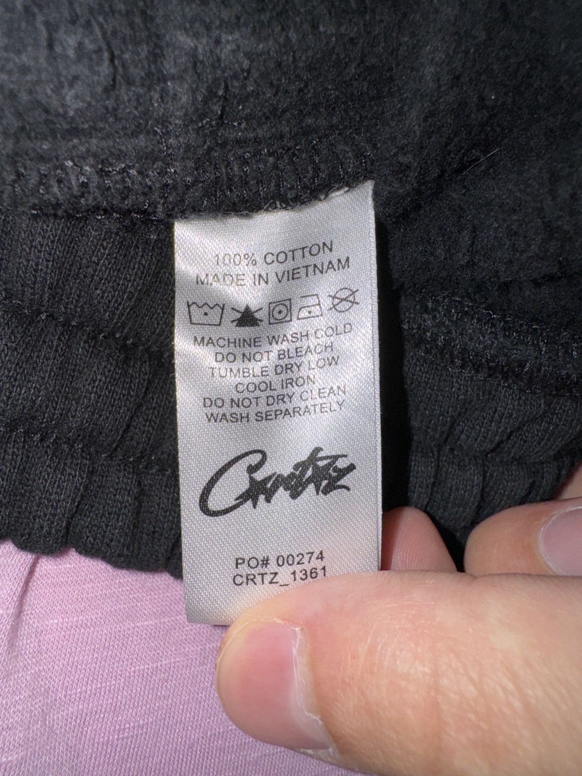 Corteiz CORTEIZ SWEATPANT - SIZE M - BLACK/YELLOW - SS25 Size US 31 - 5 Thumbnail