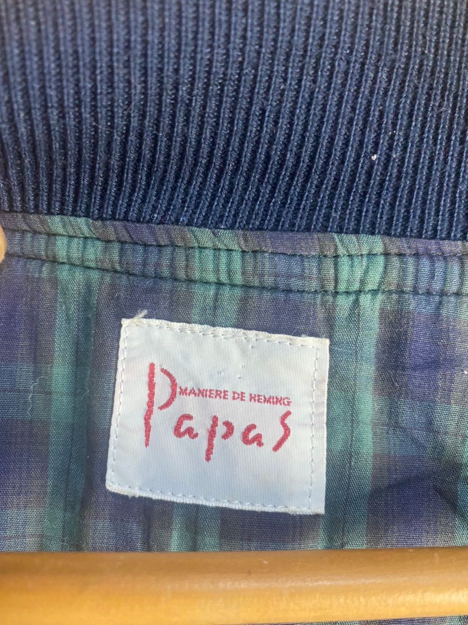 Japanese Brand Papas zipper bombers jacket Size US L / EU 52-54 / 3 - 5 Thumbnail