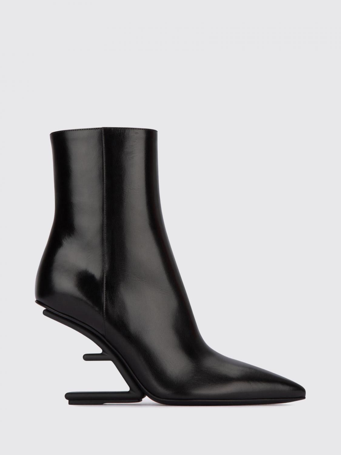 Fendi Fendi Boots Woman Black Size US 7 / IT 37 - 1 Thumbnail