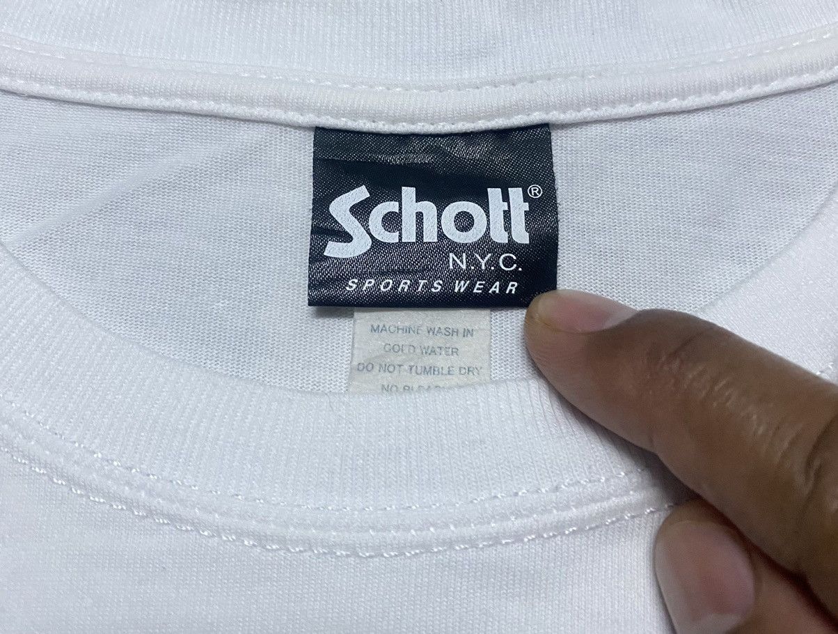 Schott Rare‼️🔥Schott N.Y.C Sportwear T-Shirt Size US M / EU 48-50 / 2 - 4 Thumbnail
