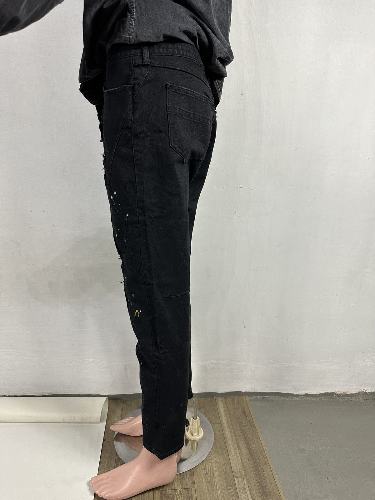Number (N)ine Number Nine Distressed Painter Skinny Jeans Denim Pants Size US 32 / EU 48 - 20 Thumbnail
