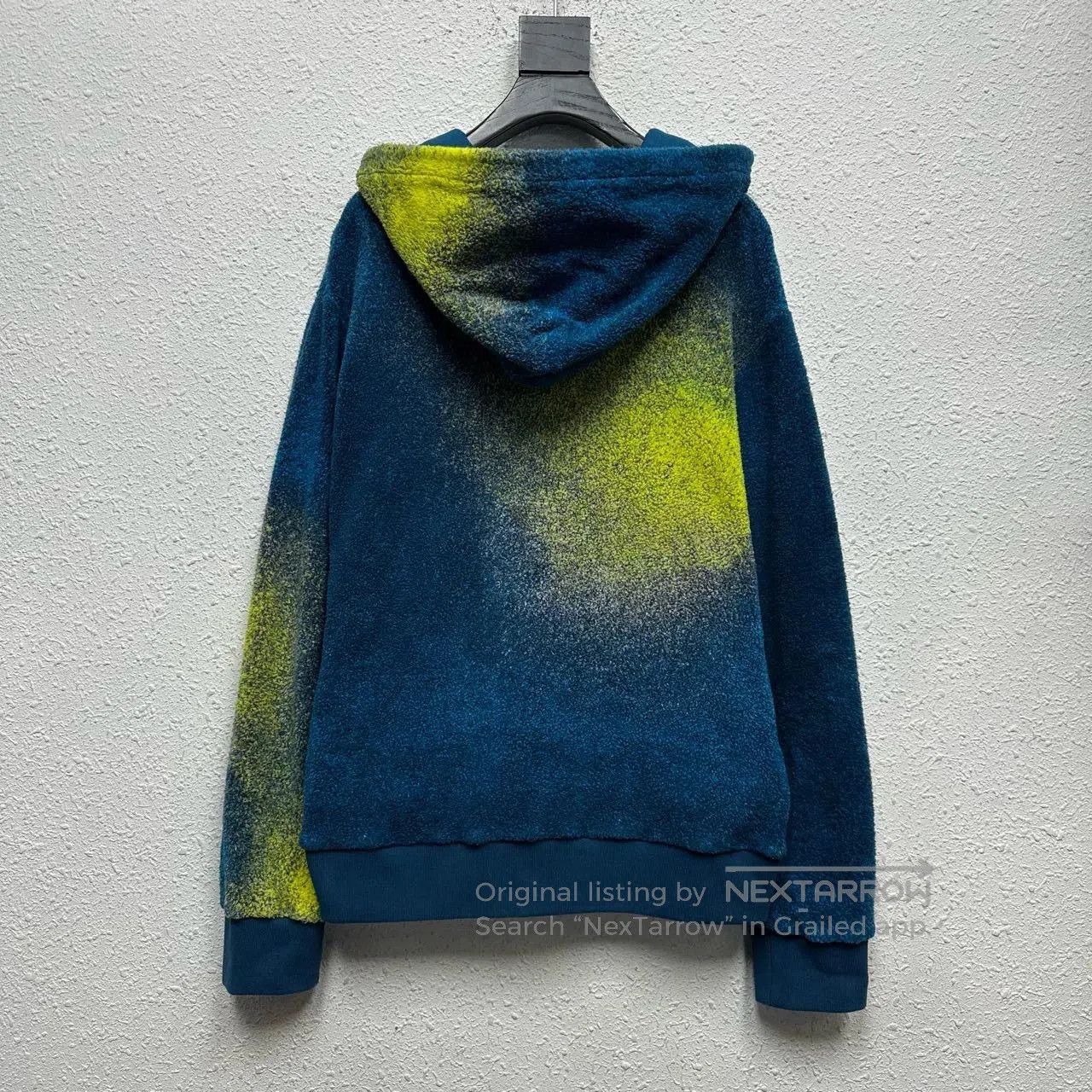 Louis Vuitton blue gradient velvet hooded zip jacket. Size US L / EU 52-54 / 3 - 2 Thumbnail