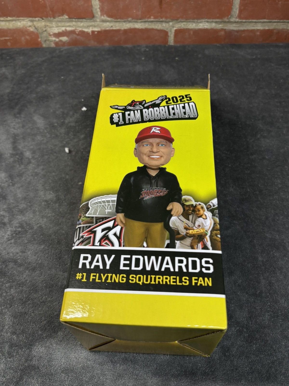 MLB Richmond Flying Squirrels Ray Edwards Fan Bobblehead SGA Size ONE SIZE - 8 Thumbnail