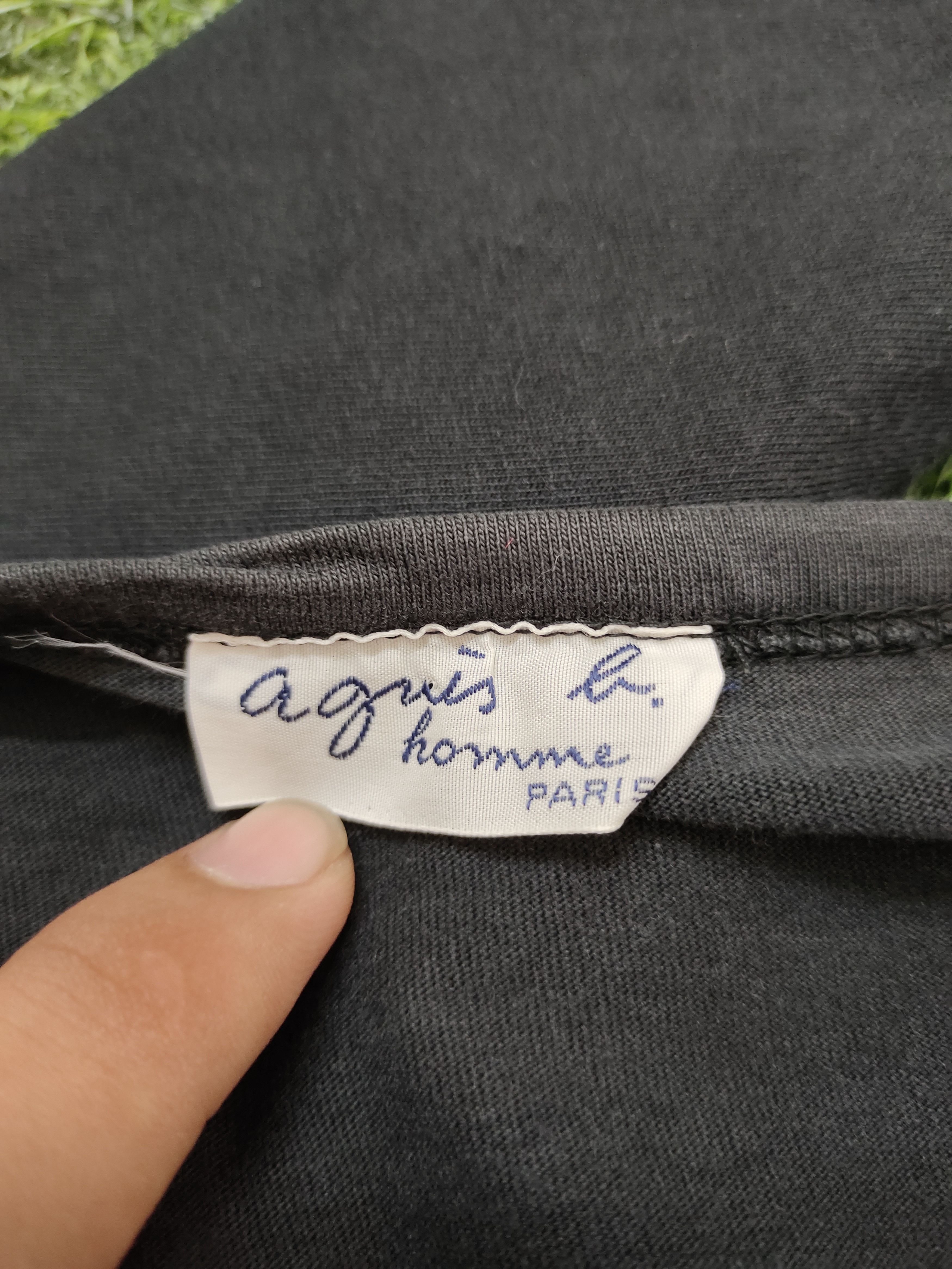 agnes b. Vintage Agnes b. Homme Eau Sport Vent Longsleeve T-Shirt Size US S / EU 44-46 / 1 - 10 Thumbnail