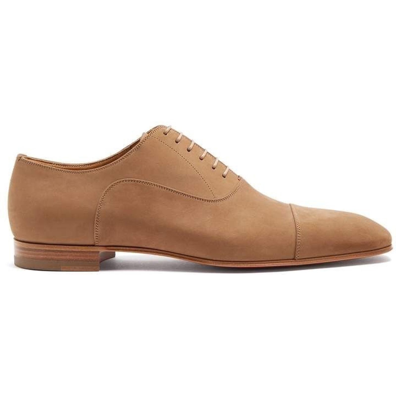 Christian Louboutin Christian Louboutin Beige Oxford Dress Loafer 43.5 10.5 Size US 10 / EU 43 - 1 Thumbnail