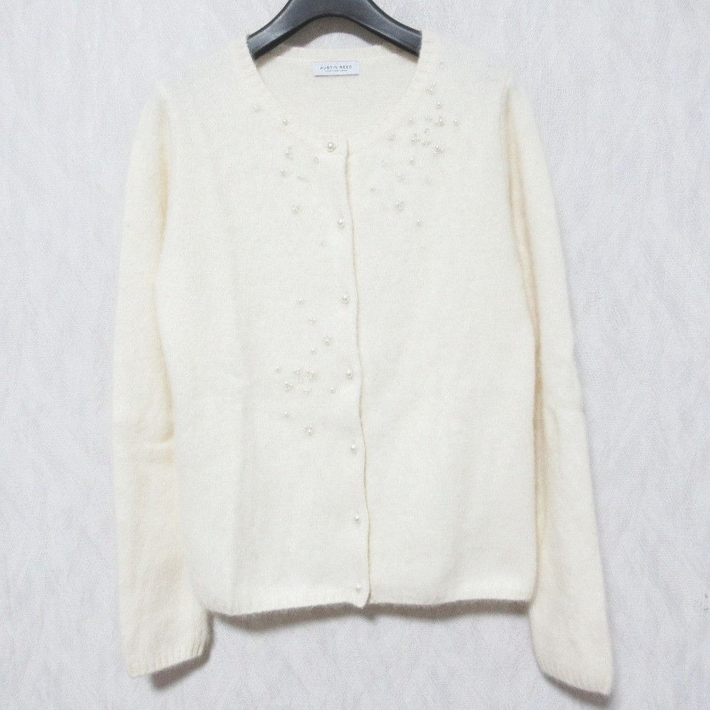 Other Other Austin Reed Racoon Knit Cardigan Natural Material Tops 1585-52523 Size ONE SIZE - 1 Thumbnail
