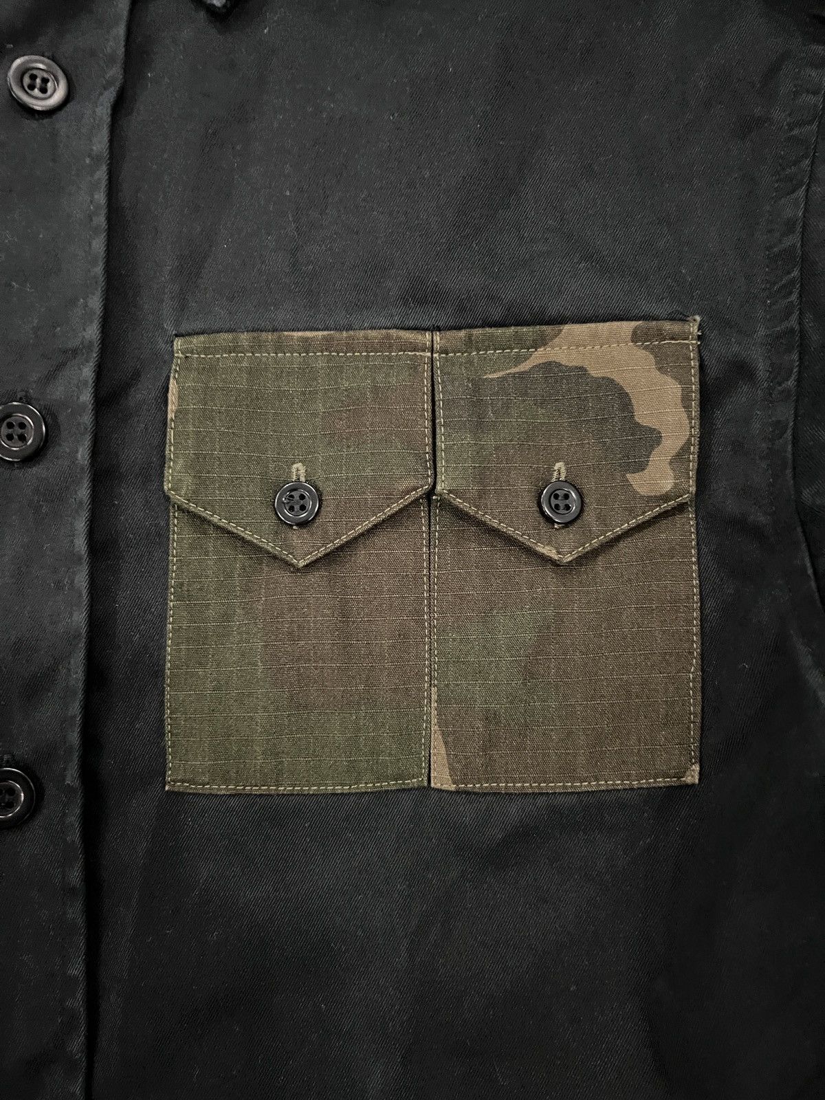 Gosha Rubchinskiy Gosha Rubchinskiy FW18 Camouflage Pocket Military Jacket Size US S / EU 44-46 / 1 - 5 Thumbnail