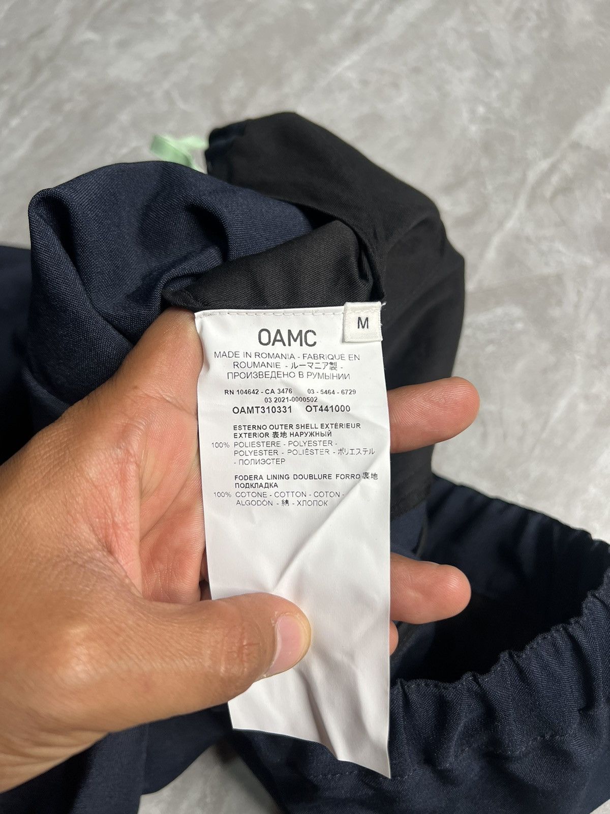 OAMC OAMC Wool F/W 21 Drawcord Woven Easy Pants Size US 31 - 5 Thumbnail