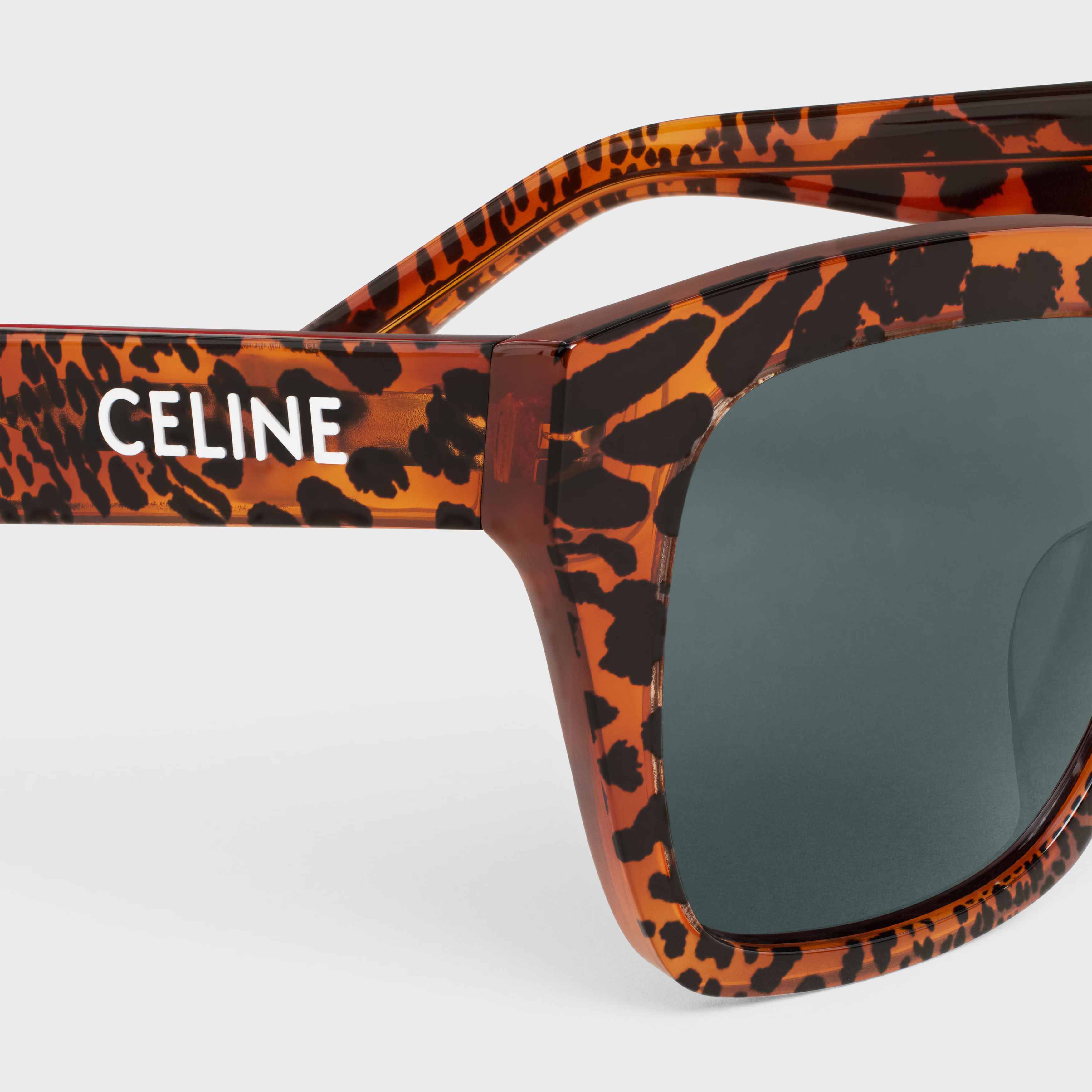 Celine o1bcso1str0925 4S198CPLB Size: OS /Sunglasses Leopard Havana Size ONE SIZE - 3 Thumbnail