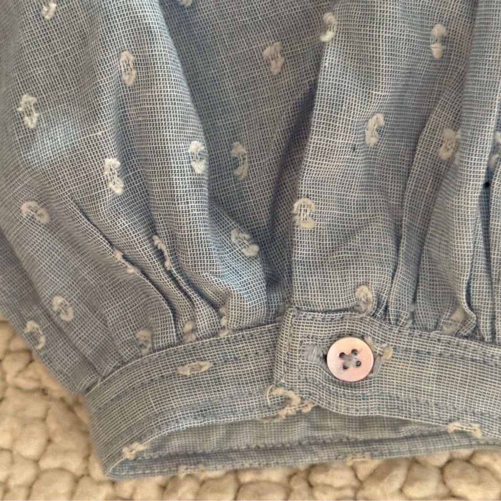 Joie Joie Adel Shirt Dress Swiss Dot Cornflower Blue Size Small Size S / US 4 / IT 40 - 4 Thumbnail