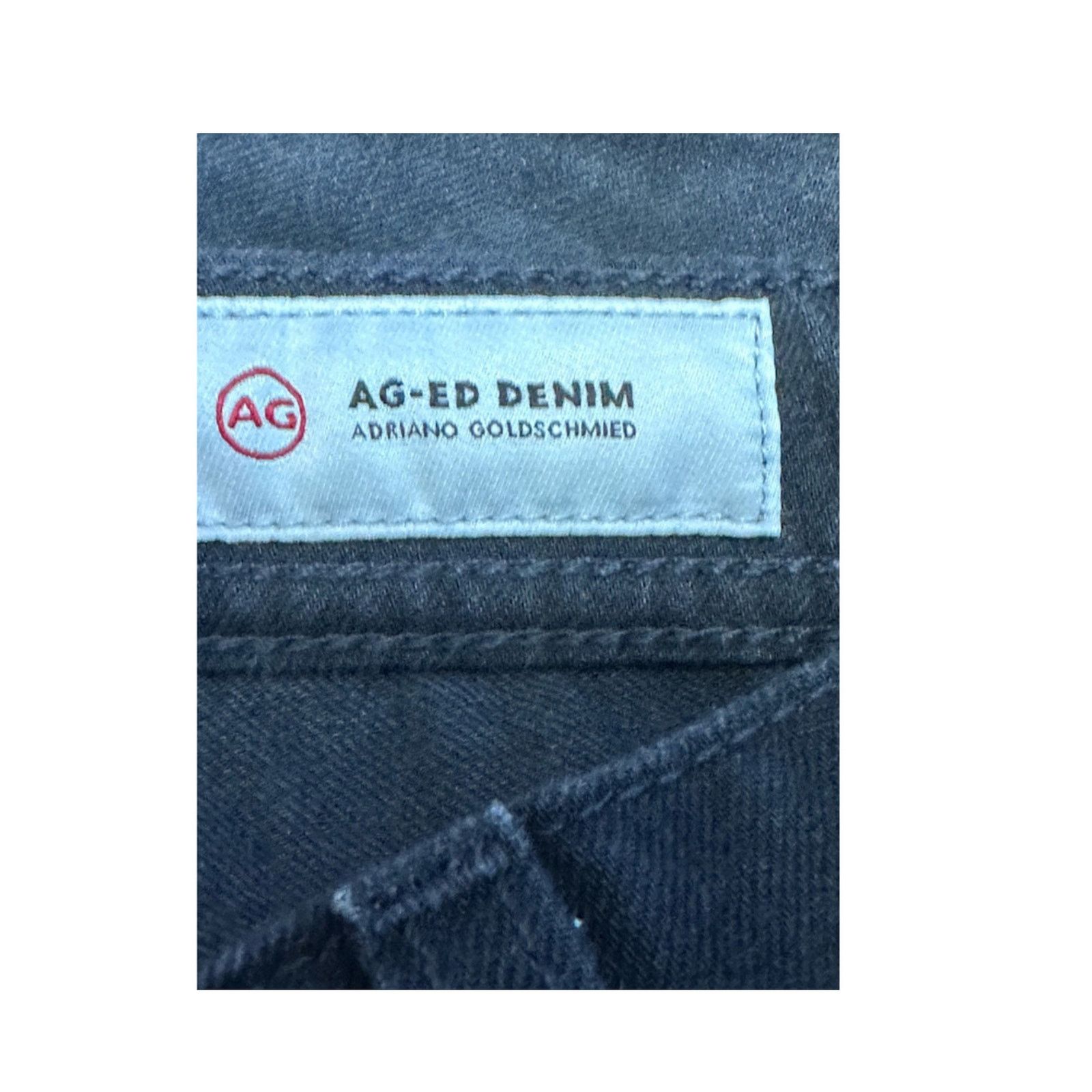 AG Jeans AG Adriano Goldschmied Tapered Jeans Relaxed Fit Black 30 Size 30" / US 8 / IT 44 - 8 Thumbnail