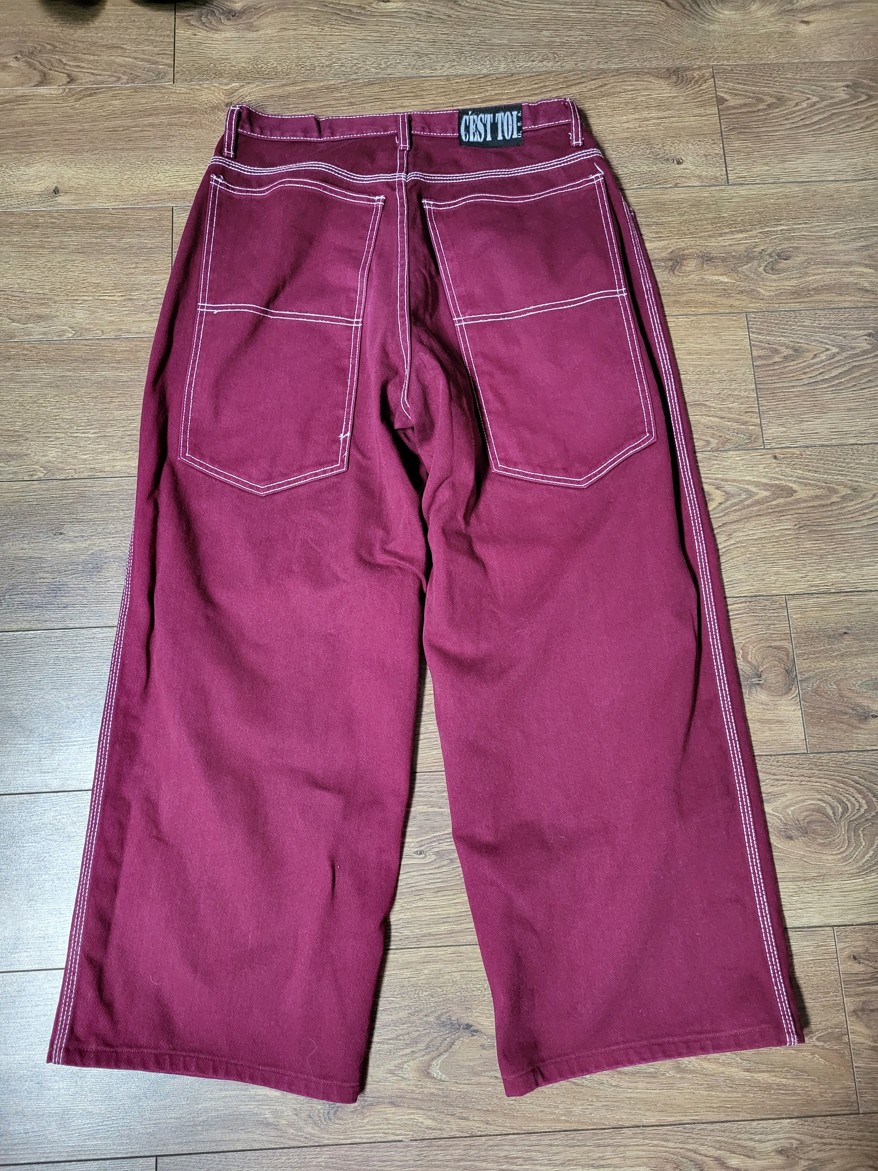 Other vintage 90s bagy rap / hip hop / skate jeans made in USA Size US 32 / EU 48 - 5 Thumbnail