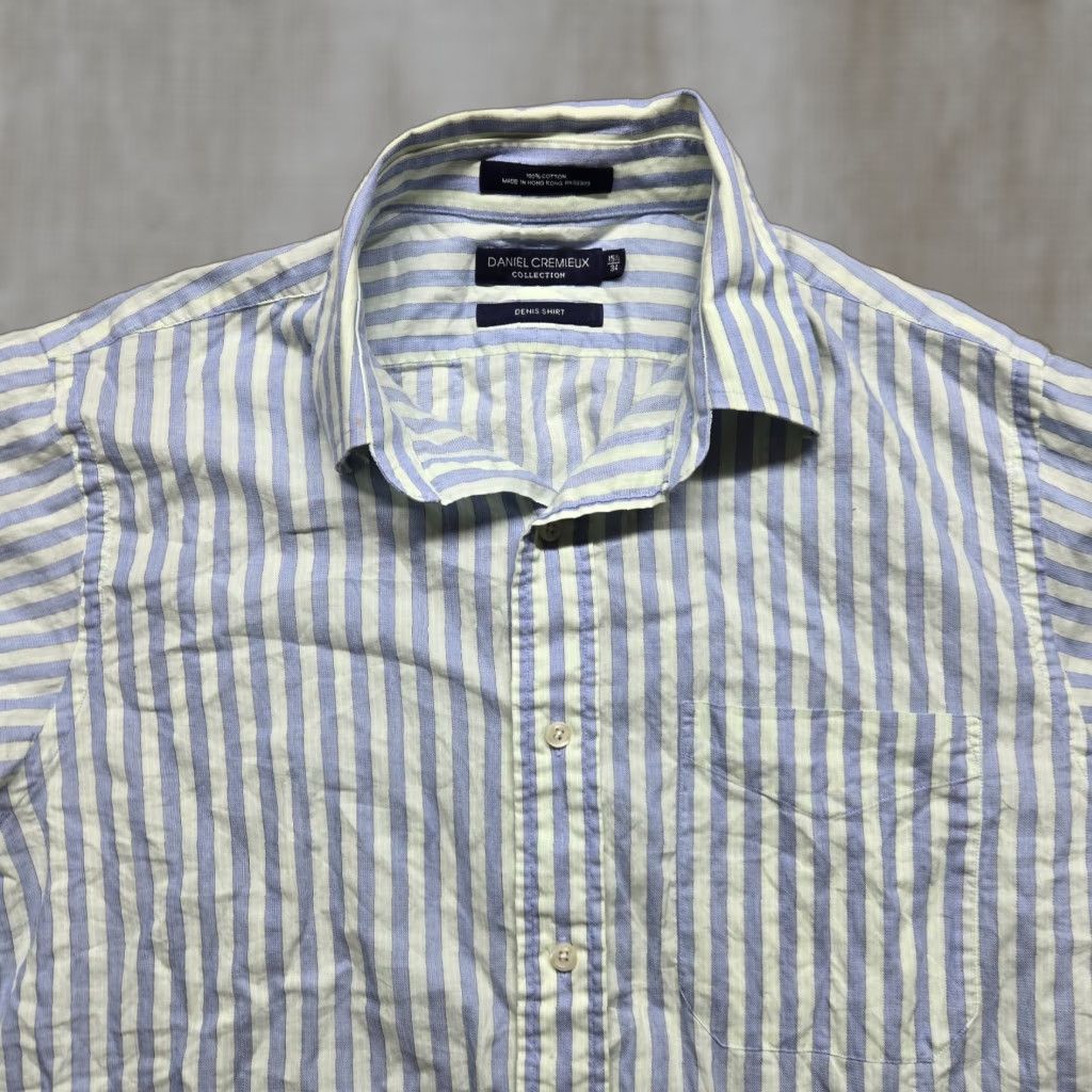 Cremieux Daniel Cremieux Shirt Green Denis Check Button-Down Long Sleeve Men XL 15.5 34 Regular Non-Iron Casual Work Suit Shirt Size US XL / EU 56 / 4 - 1 Thumbnail