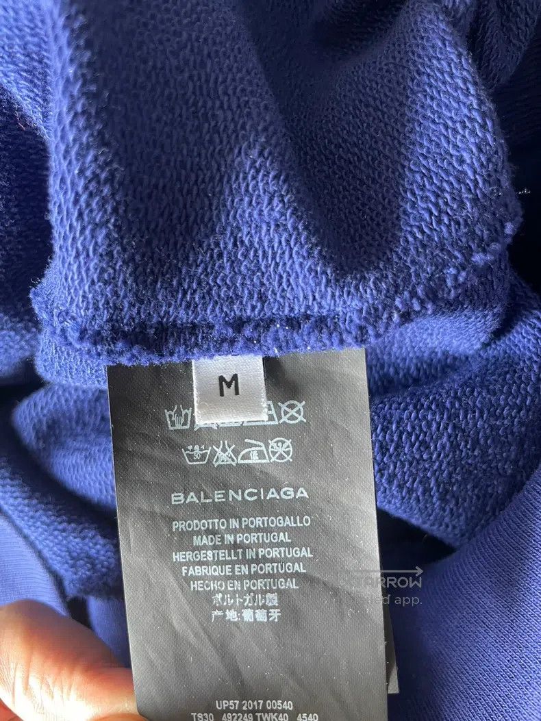 Balenciaga Balenciaga Wavy Coke Hooded Sweatshirt Size US M / EU 48-50 / 2 - 4 Thumbnail