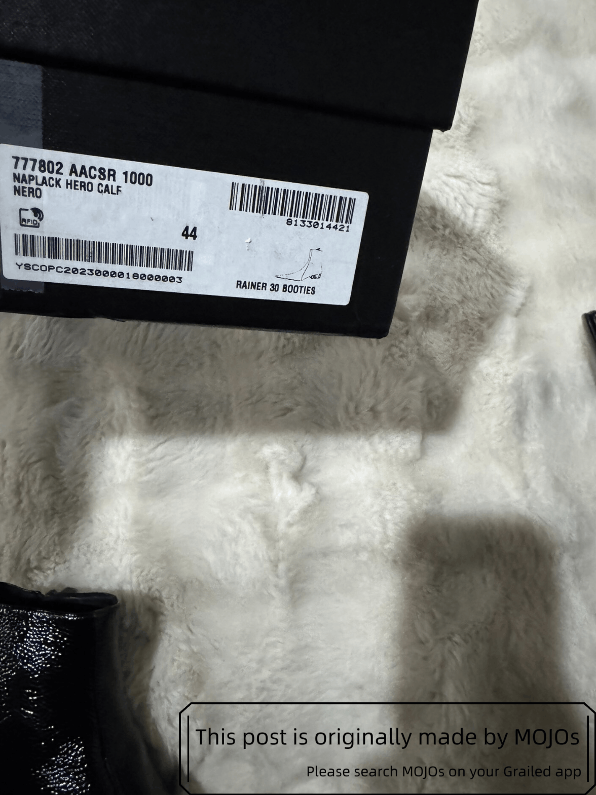 Saint Laurent Paris Sz 44 Saint Laurent Paris Rainer 30 Boots mojos5831 Size US 11 / EU 44 - 7 Thumbnail