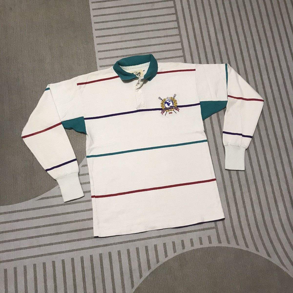 Dehen 1920 × Polo Ralph Lauren × Vintage VINTAGE WINDERMERE CUP 1990s POLOS RARE TEE Size US M / EU 48-50 / 2 - 1 Thumbnail