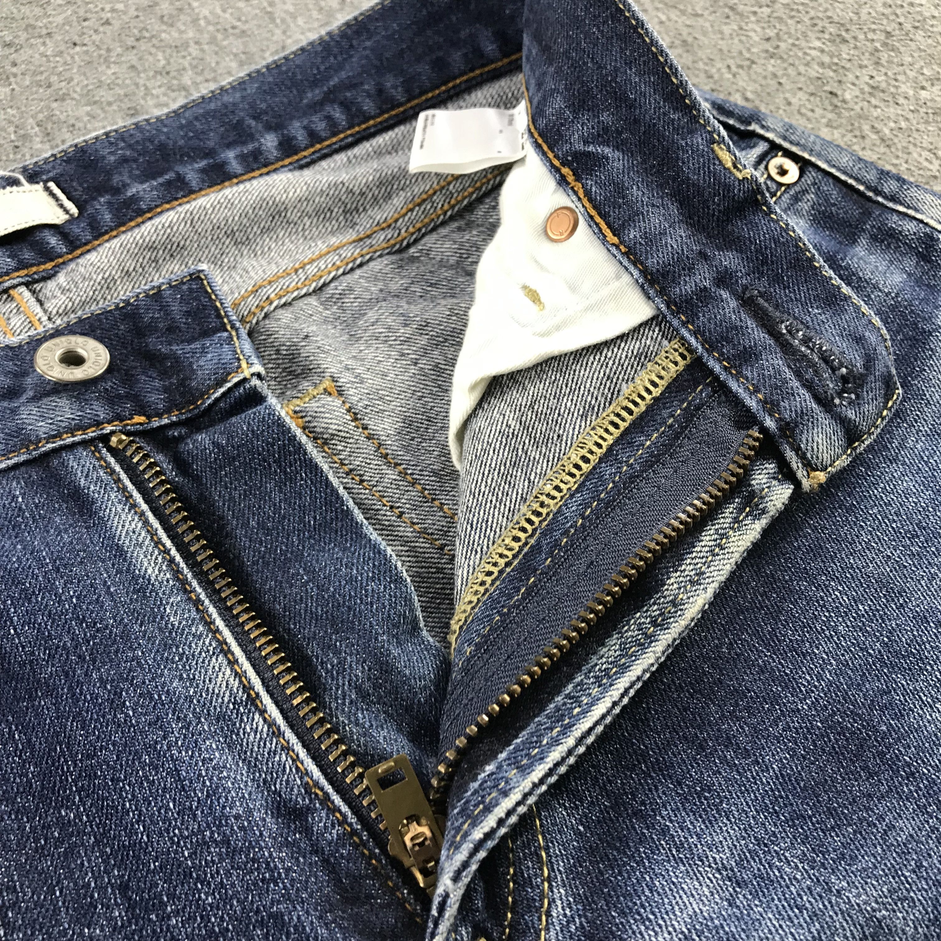 Uniqlo Uniqlo Selvedge Red Line Denim Jeans KJ3395 Size US 30 / EU 46 - 6 Thumbnail