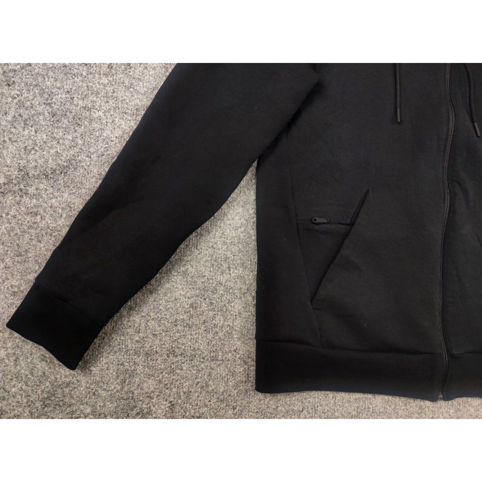 Hugo Boss Boss Saggy Hoodie Sweatshirt Black Zip Pocket Logo Through Size US L / EU 52-54 / 3 - 5 Thumbnail