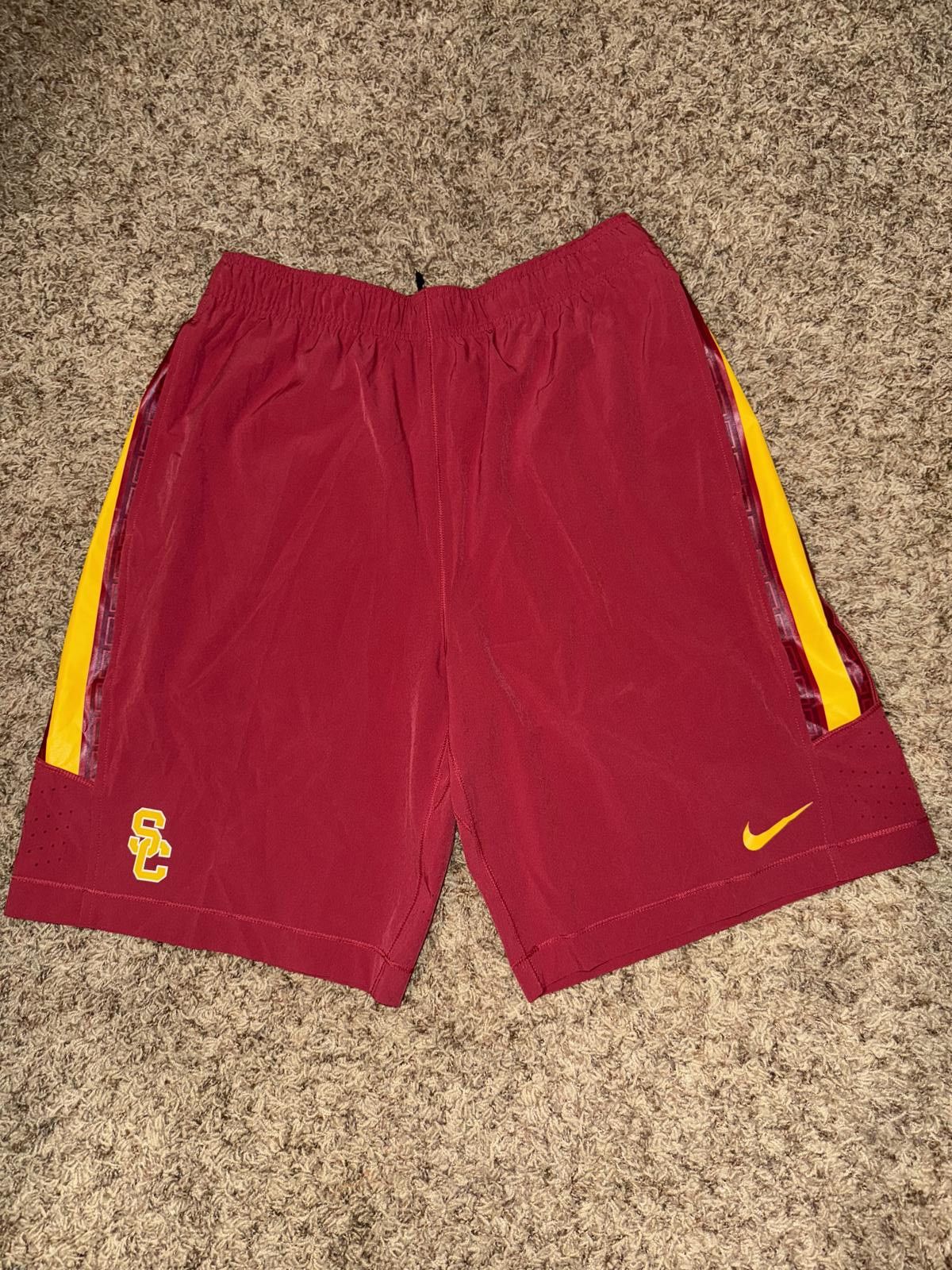Nike RARE Nike Men's USC Primetime Victory Basketball Shorts 2016 Size US 34 / EU 50 - 1 Thumbnail