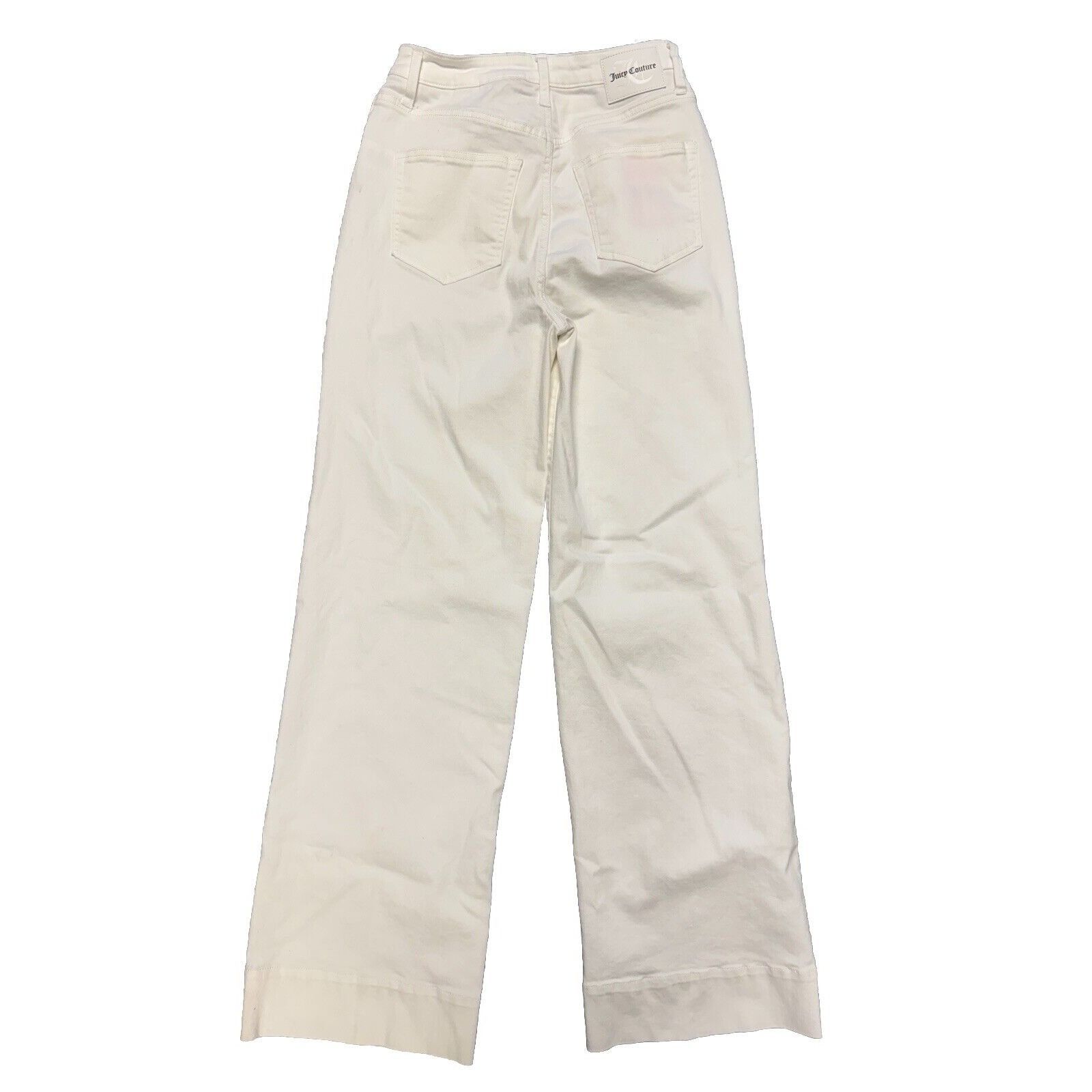 Juicy Couture Juicy Couture Wide Legs Jeans Womens 29 White Y2K Style Size 29" - 2 Thumbnail