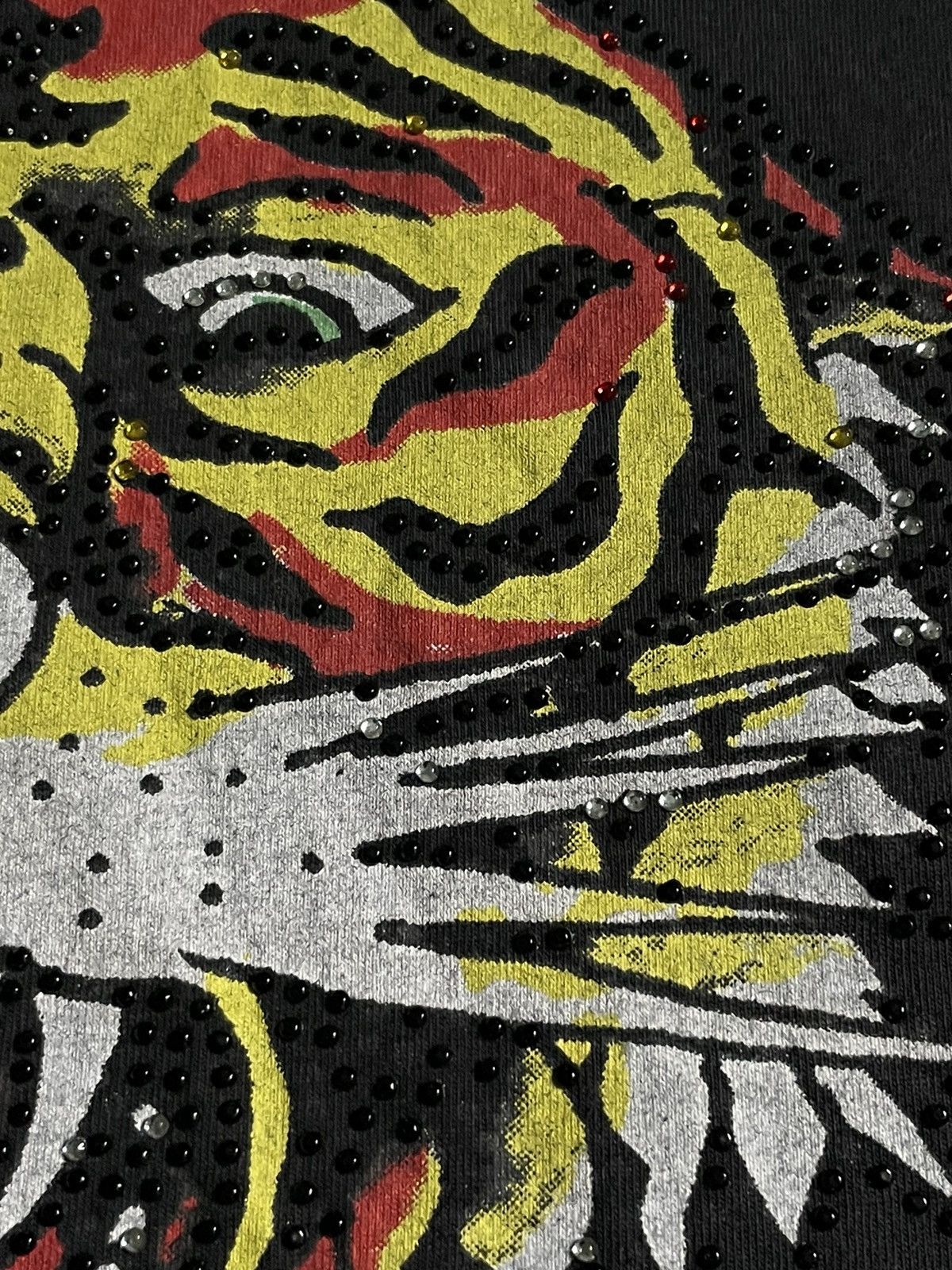 Ed Hardy Vintage Ed Hardy Tiger T-Shirt Y2K Black Size US L / EU 52-54 / 3 - 4 Thumbnail