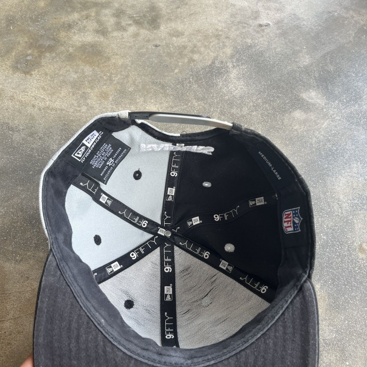 NFL × New Era Raiders New Era x NFL Hats Size ONE SIZE - 8 Thumbnail