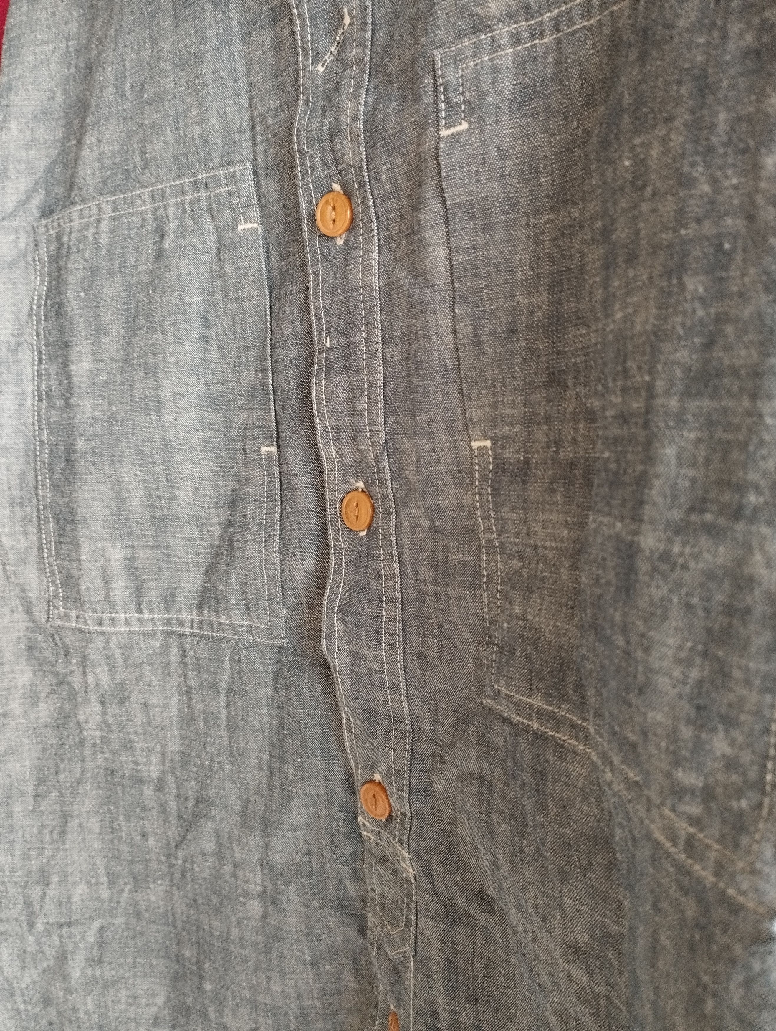 Japanese Brand × Polo Ralph Lauren × Vintage Double RL Polo Ralph chambray Size US L / EU 52-54 / 3 - 3 Thumbnail