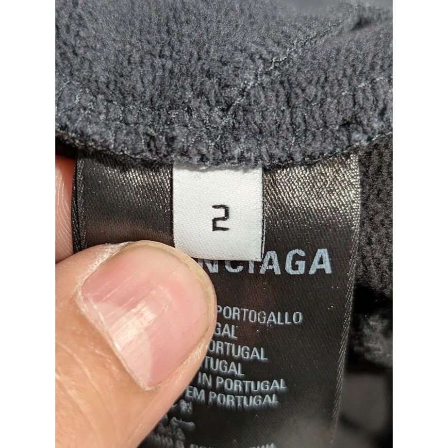 Balenciaga o1rshd1 Hoodie in Black Size US M / EU 48-50 / 2 - 18 Thumbnail