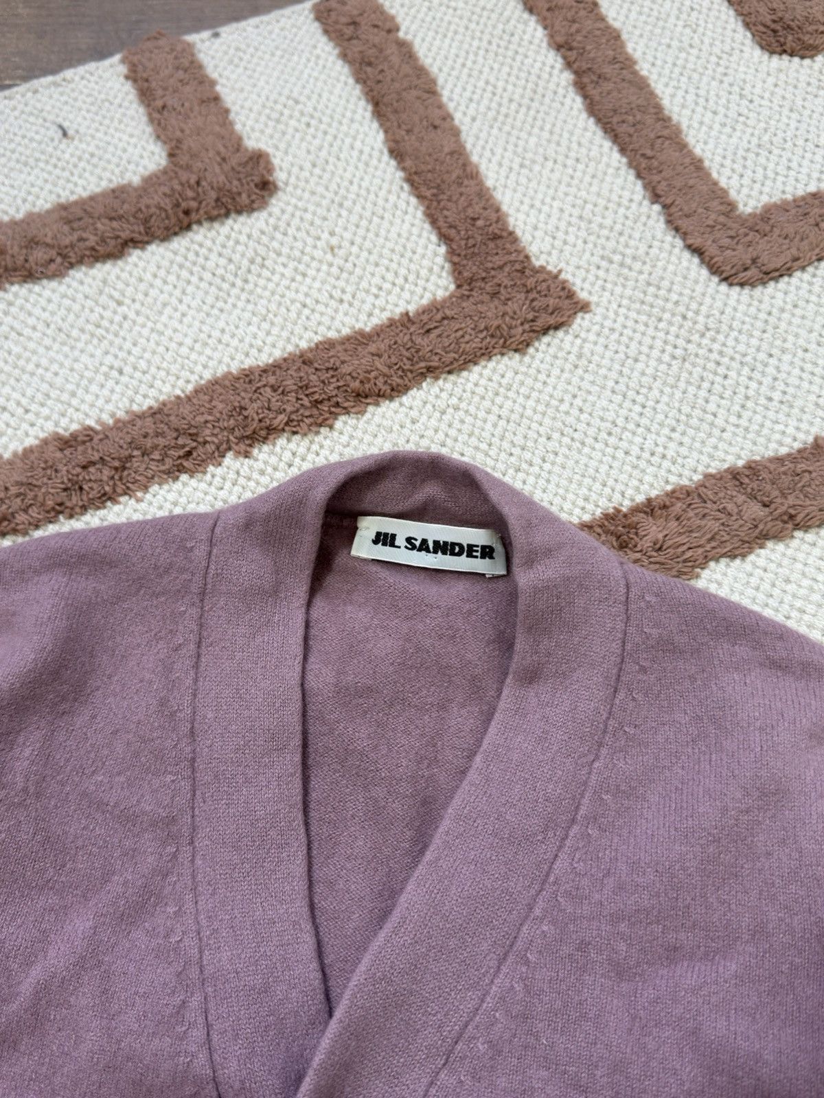 Jil Sander VINTAGE JIL SANDER CUTE WOOL CARDIGAN Size XS / US 0-2 / IT 36-38 - 4 Thumbnail