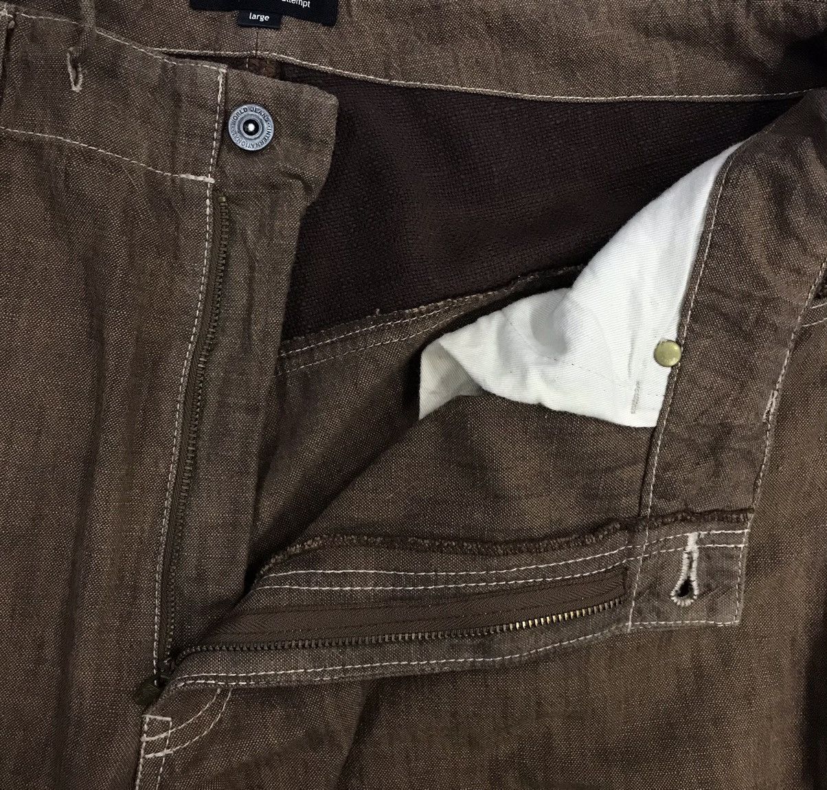 If Six Was Nine × Japanese Brand × Vintage Vintage CNCV Concave.attempt Pants Size US 35 - 6 Thumbnail
