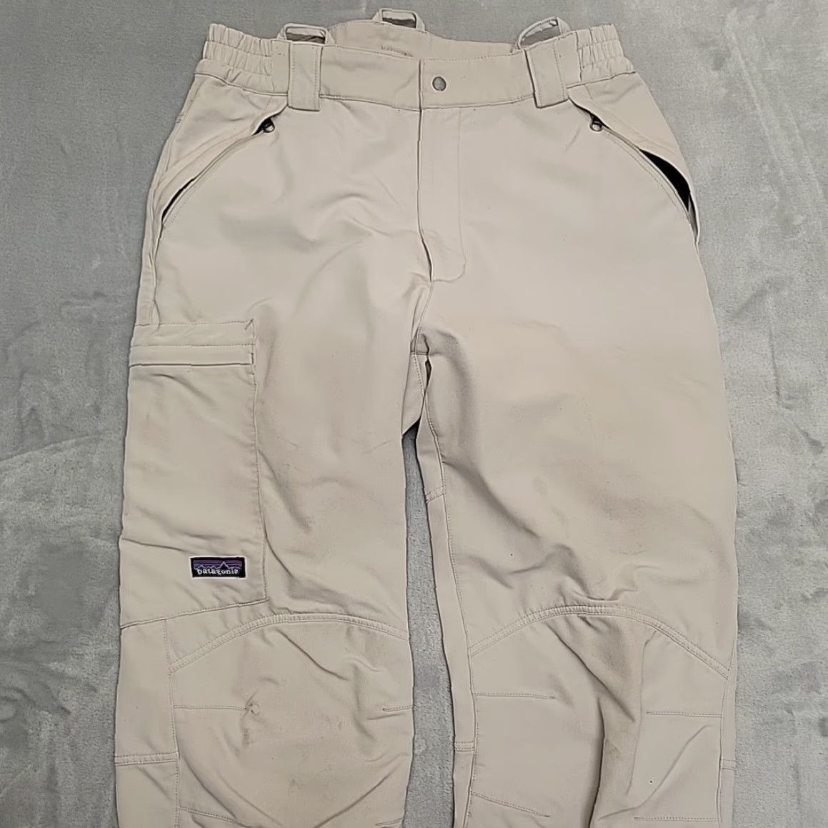 Patagonia Patagonia Pants Womens 10 Super Guide Softshell Technical Outdoor Utility Hike Beige Nylon Blend Pockets Zip Flat Front Machine Washable Womens Size 32" / US 10 / IT 46 - 3 Thumbnail