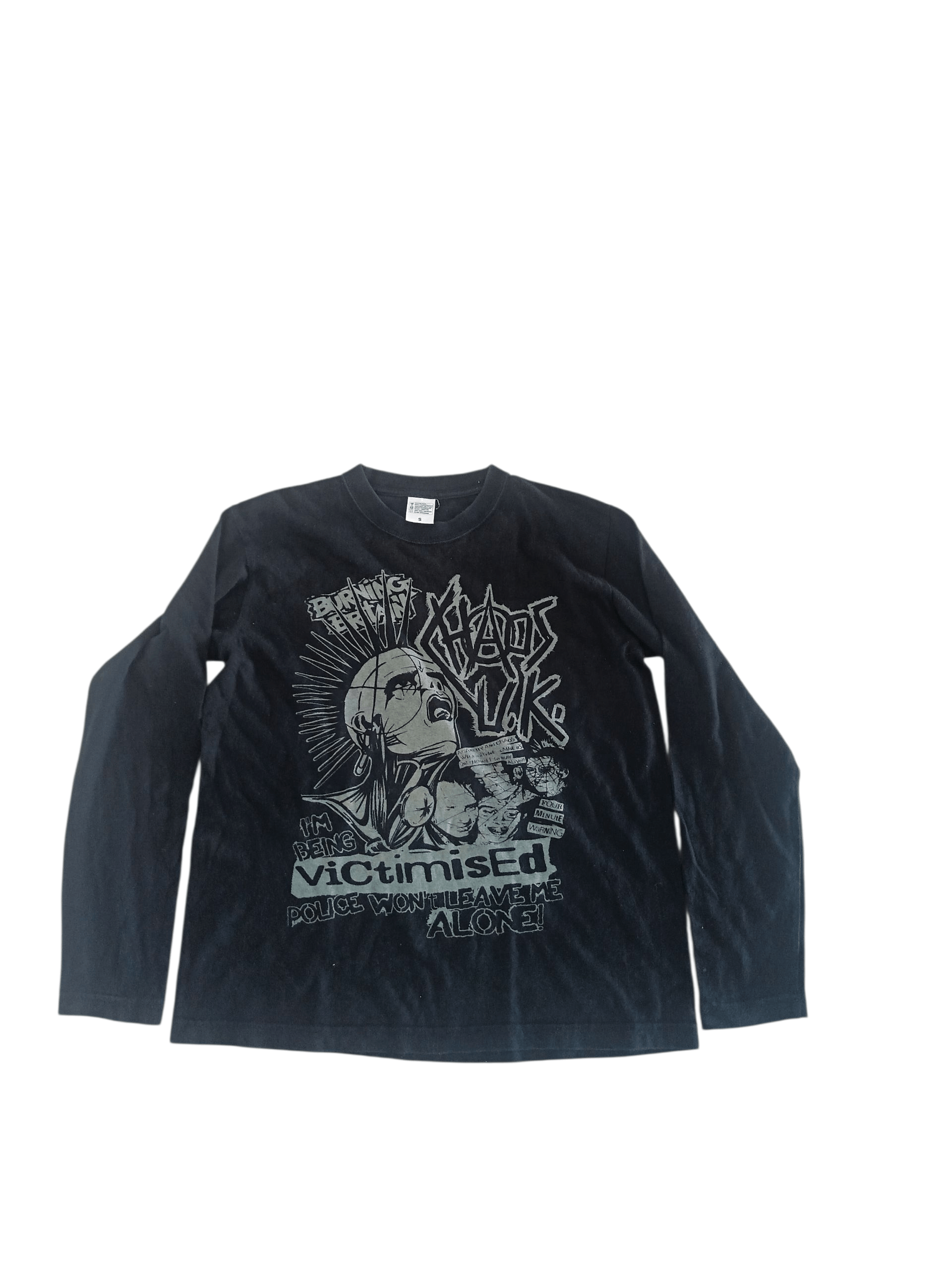 Band Tees Band tee chaos uk burning Britain Size US S / EU 44-46 / 1 - 1 Thumbnail