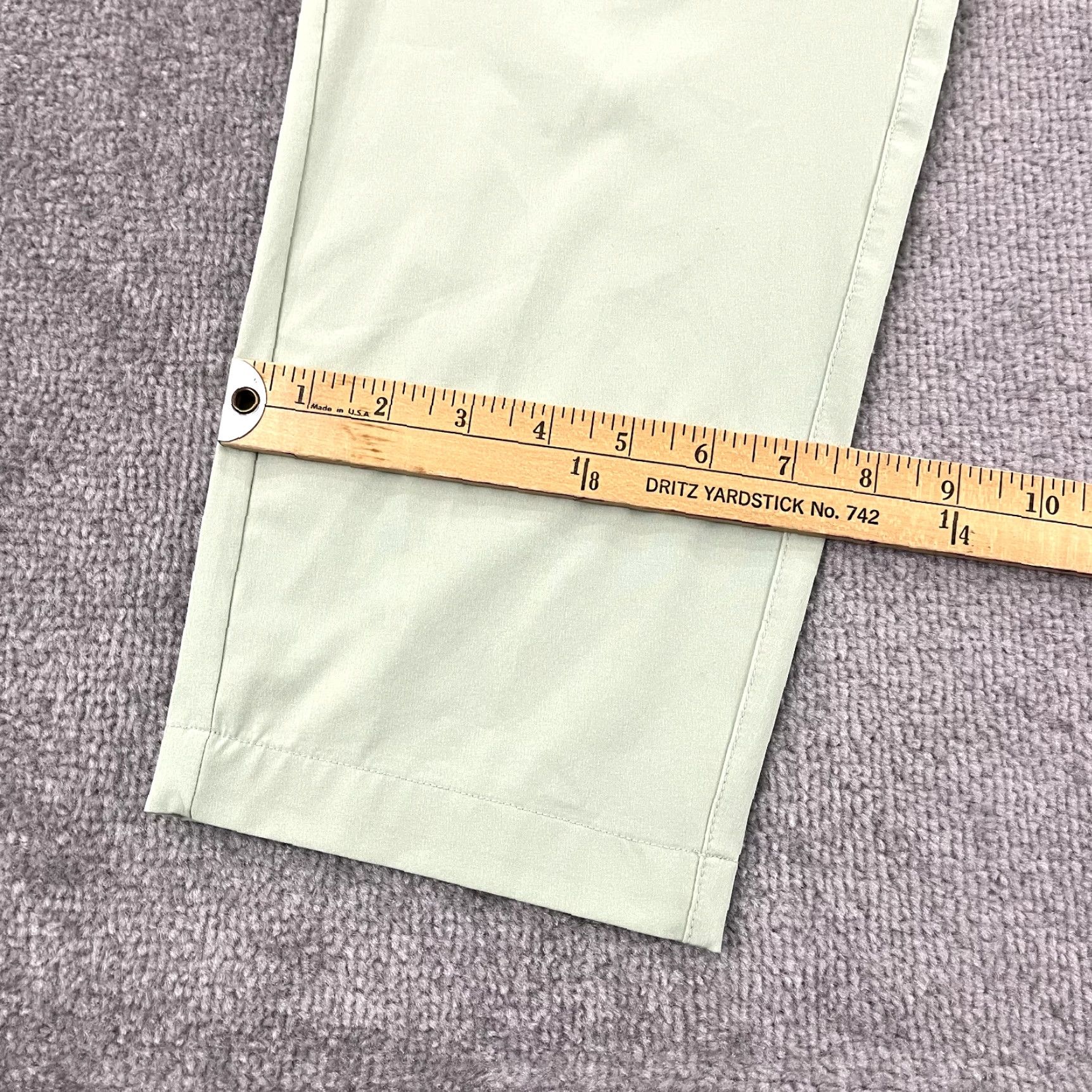 Fabletics FABLETICS Pants Mens 34 x 28 Mint Green Chino Stretch Golf Travel Everyday Sport Size US 34 / EU 50 - 6 Thumbnail