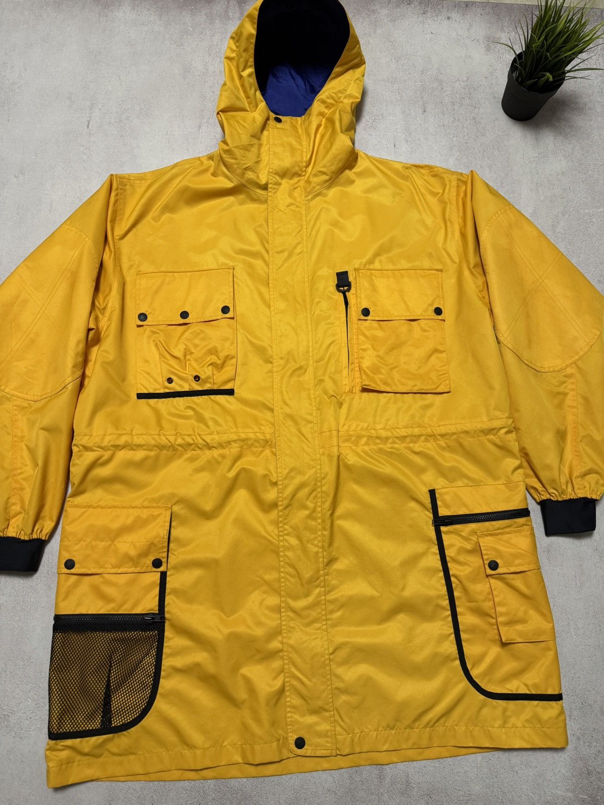 Polo Ralph Lauren × Vintage Vintage Polo Ralph Lauren Hi-Tech Jacket Windbreaker 80s Size US XL / EU 56 / 4 - 2 Thumbnail