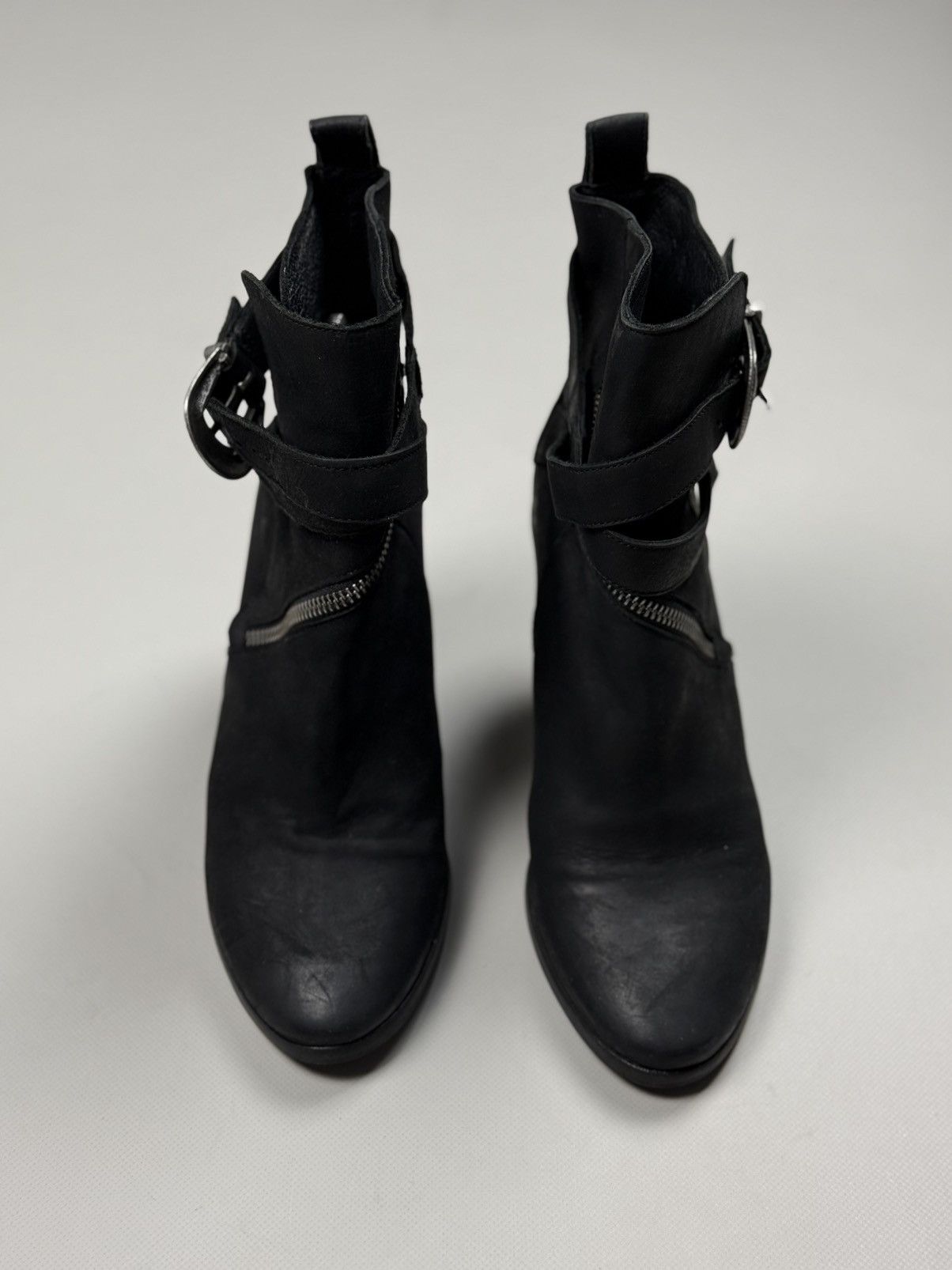 Allsaints Allsaints Ladies Avant-Garde Heeled Ankle Boots Shoes Size US 9 / IT 39 - 8 Thumbnail