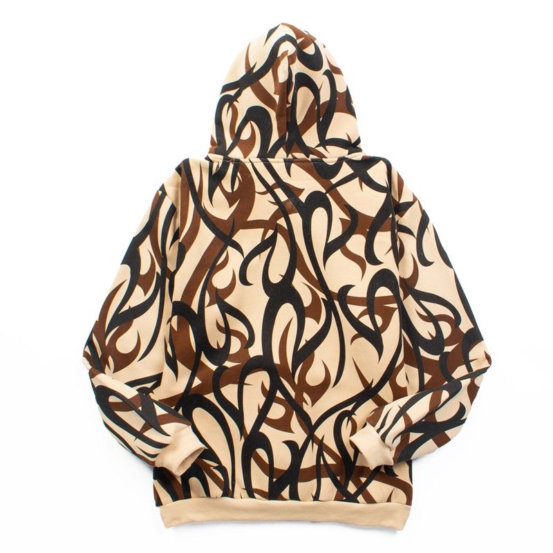 Japanese Brand × Vintage Thorn Fullprint Zippered Hoodie Size US M / EU 48-50 / 2 - 2 Thumbnail
