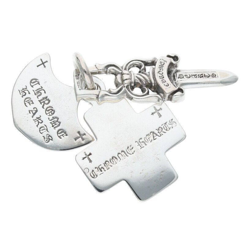 Chrome Hearts Chrome Hearts Three Linkets Pendant Necklace Size ONE SIZE - 3 Thumbnail