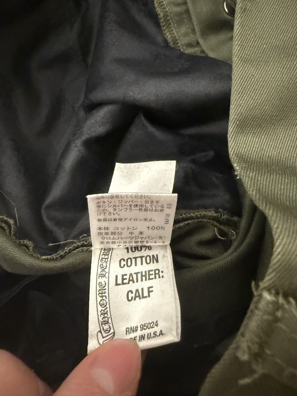 Chrome Hearts Chrome Hearts Patched Chino Pants Size US 29 - 12 Thumbnail