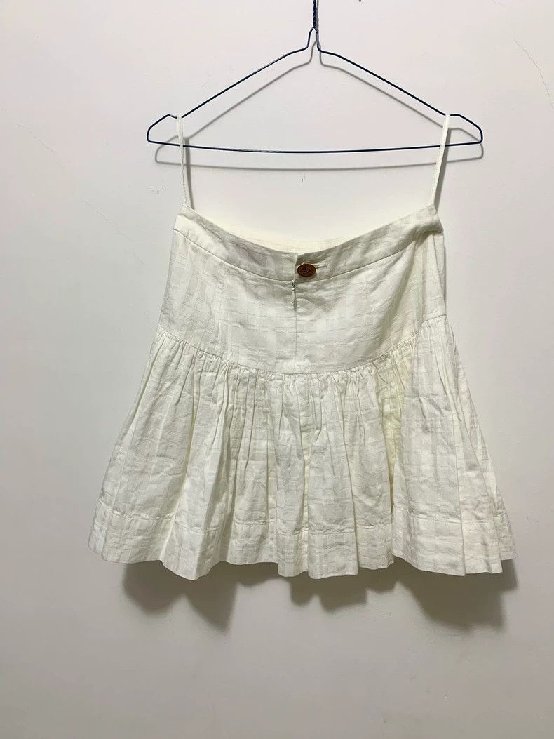 Vivienne Westwood Vivienne Westwood size2 White checkered dark dress Size 27" / US 4 / IT 40 - 1 Thumbnail