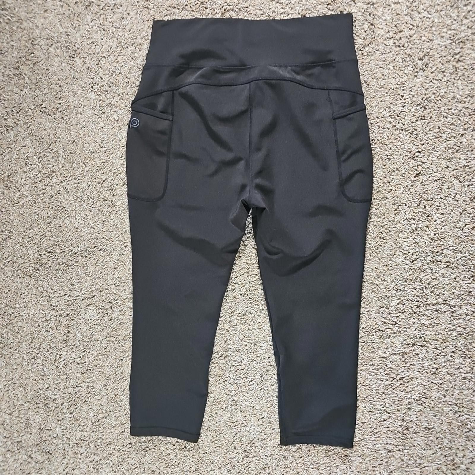 Other Popfit XL Black Leggings Size 40" / US 18 - 4 Thumbnail