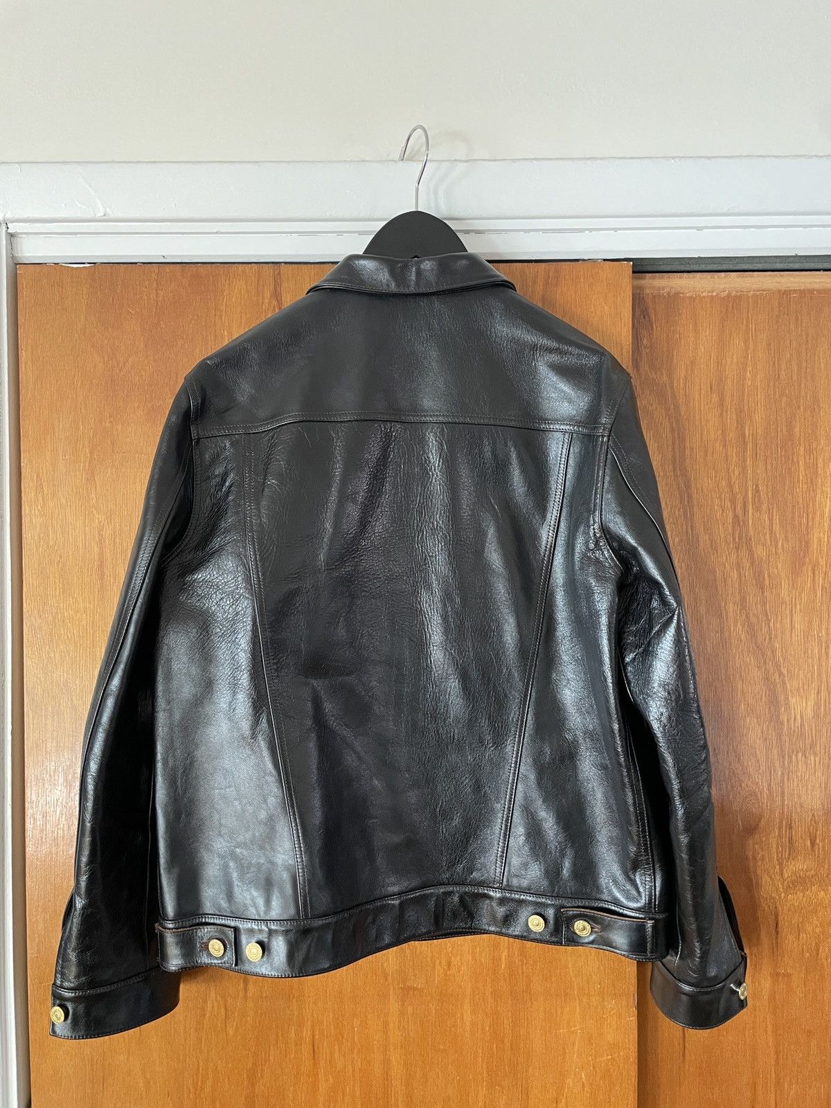 DOUBLE HELIX Double Helix Western Pioneer Horsehide Type 3 Black Size US XL / EU 56 / 4 - 3 Thumbnail