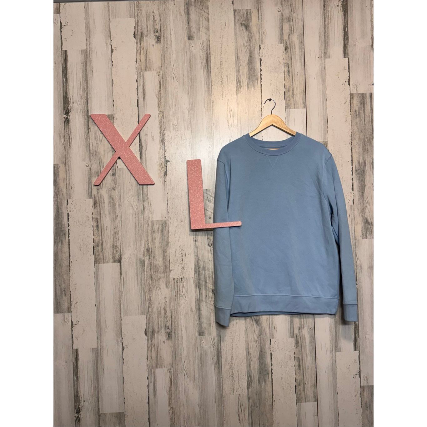 Other Primark Cares Blue Crewneck Sweatshirt XL | Cozy Fleece Line Size US XL / EU 56 / 4 - 1 Thumbnail