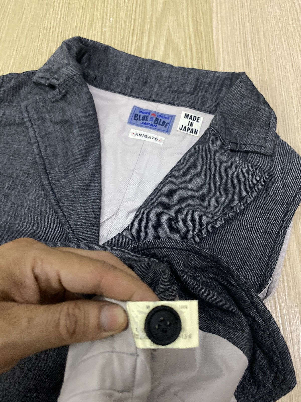 Blue Blue Japan × Indigo × Vintage Vintage Blue Blue Japan Indigo vest Size US S / EU 44-46 / 1 - 6 Thumbnail