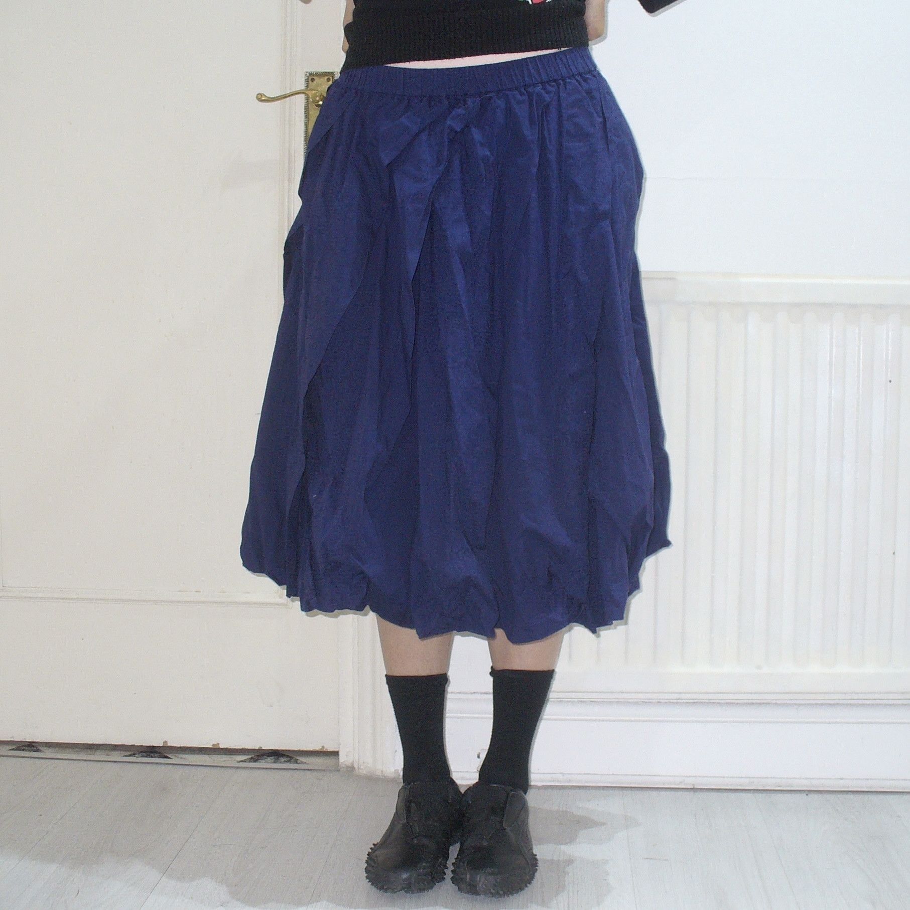 Marni × Uniqlo Marni x Uniqlo blue balloon skirt Size S / US 4 / IT 40 - 1 Thumbnail