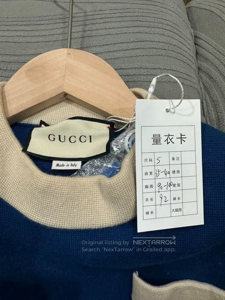 Gucci Gucci Blue wool dress Size S / US 4 / IT 40 - 3 Thumbnail