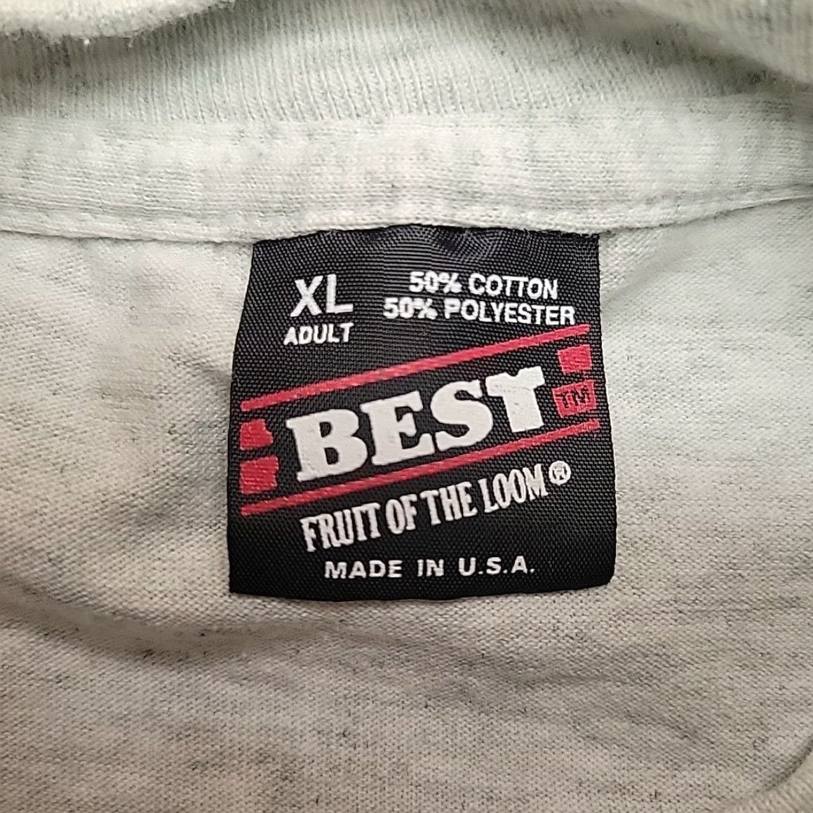 Fruit Of The Loom VINTAGE Quit Talking To Me Shirt Mens XL Gray Attitude Graphic Humor Tee USA Size US XL / EU 56 / 4 - 5 Thumbnail