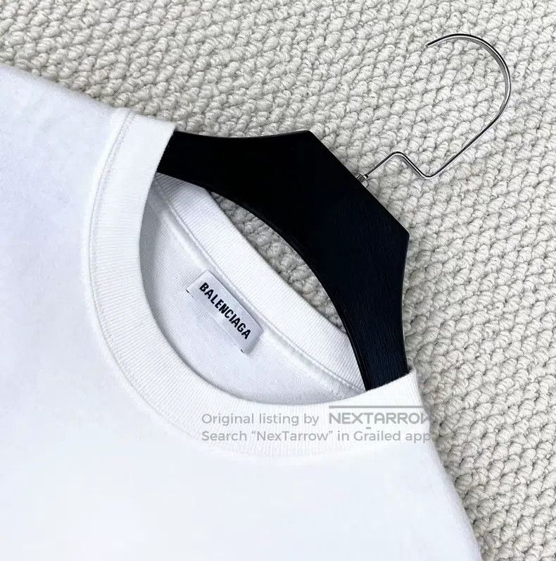 Balenciaga Balenciaga White mailbox lettering short sleeve Size US M / EU 48-50 / 2 - 3 Thumbnail